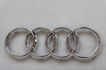 ЭМБЛЕМА ЗНАК Логотип AUDI передние Маски A3 A4 A5 A6 273x94mm PREMIUM MP251