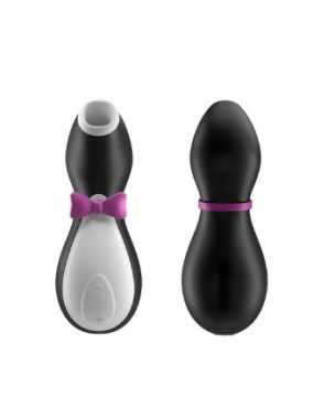 Стимулятор клитора Satisfyer Pro Penguin Next Generation, черный и белый