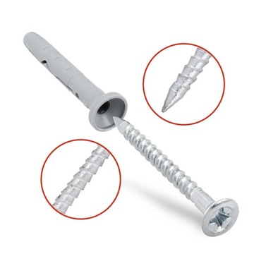 Штыри быстрого монтажа 8х60 мм 200 шт. КЛИМАС