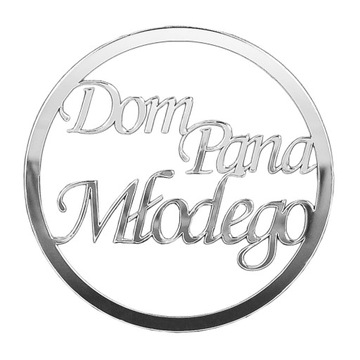 Obręcz koło srebrne Dom Pana Młodego 60cm