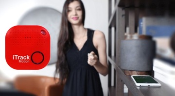 iTrack Motion Lokalizator Bluetooth 5 Brelok Kluczy Torby Portfela PREZENT