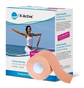 TAŚMA DLA DZIECI K ACTIVE TAPE ELITE ŁAGODNY KLEJ