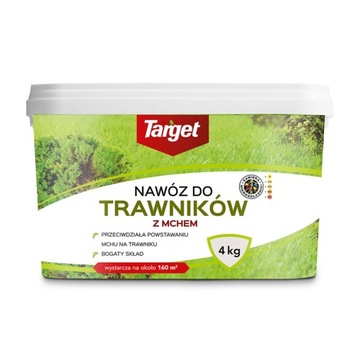 Target Nawóz do trawników z mchem 4kg