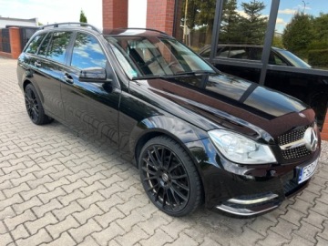 Mercedes Klasa C W204 Kombi T204 1.6 180 K BlueEFFICIENCY 156KM 2012 Mercedes-Benz Klasa C 1.6 benzyna 156 KM 6 biegow zarej w PL zadbany mo, zdjęcie 1