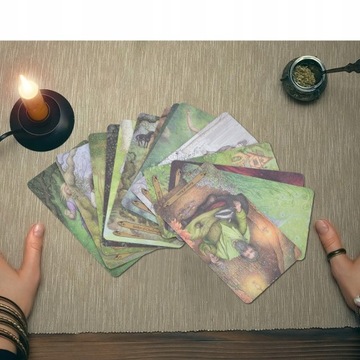 НАБОР КЛАССИЧЕСКИХ КАРТ ТАРО «ГРАНИЦА ЛЕСНЫХ 78»