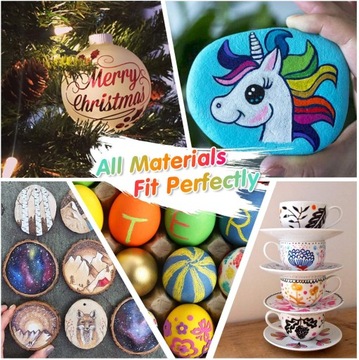 MARKERY AKRYLOWE PISKI do KAMIENIA 0,7mm Cienkie Flamastry Mazaki Długopisy