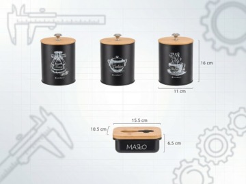 КОНТЕЙНЕРЫ ДЛЯ СПЕЦИЙ НАБОР ИЗ 3 ПИЩЕВЫХ КОНТЕЙНЕРОВ МАСЛО БЛЮДО ПРОКЛАДКА