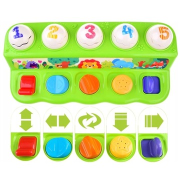 ИНТЕРАКТИВНАЯ ОБРАЗОВАТЕЛЬНАЯ ИГРУШКА ЛЕС ЦВЕТНЫХ ЖИВОТНЫХ