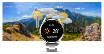 ЧАСЫ Мужские умные часы Giewont GW450-4 SMS TRAINING KCAL STEPS