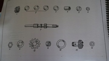 KATALOG CZĘŚCI INSTRUKCJA NAPRAW WSK 270 STRON