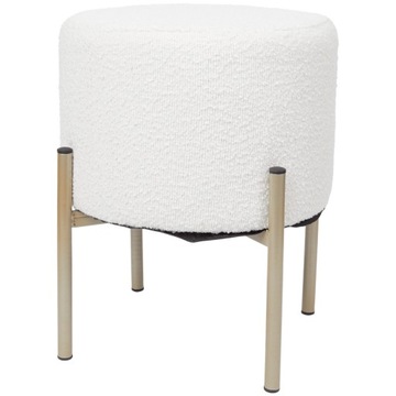 Puf bouclé Home Accents 35 x 35 x 42 cm