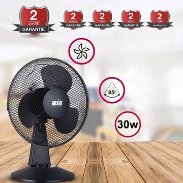 Настольный вентилятор, модель Ansio 1132