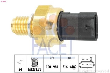 FACET 25.0009 SENZOR TLAK OLEJE