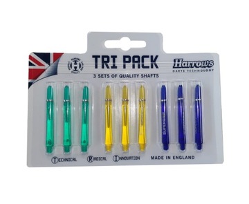 Zestaw Shafty Do Rzutek Dart HARROWS Supergrip 3x3