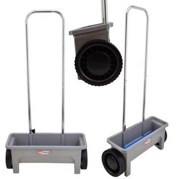 SIEWNIK ROZSIEWACZ NAWOZÓW TRAWY NASION SOLI 12L