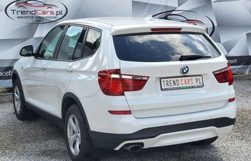 BMW X3 F25 SUV 2.0 18d 150KM 2014 BMW X3 2.0 150 KM Navi Ksenon bezwypadkowa Gwarancja oplacona 2.0 Diesel, zdjęcie 5