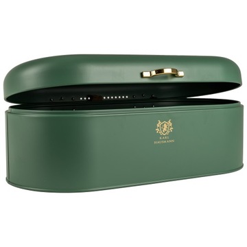 ВЕДРО ДЛЯ ХЛЕБА КОНТЕЙНЕР ДЛЯ ХЛЕБА ЗЕЛЕНАЯ НЕРЖАВЕЮЩАЯ СТАЛЬ