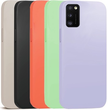 ЧЕХОЛ ДЛЯ SAMSUNG A41 СИЛИКОНОВЫЙ ЦВЕТ МЯГКИЙ ЧЕХОЛ + СТЕКЛО