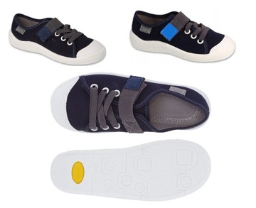 Buty dziecięce Befado Trampki na gumki Czarne rozmiar 33