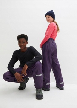 140 Bonprix OCIEPLANE SPODNIE PRZECIWDESZCZOWE