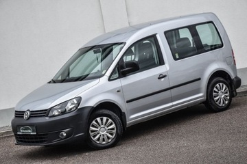 Volkswagen Caddy III Kombi Facelifting 1.6 TDI 75KM 2015 Volkswagen Caddy VW CADDY 1.6 TDI 5-MIEJSC Czujniki Parkowania HAK Gwaranc, zdjęcie 3