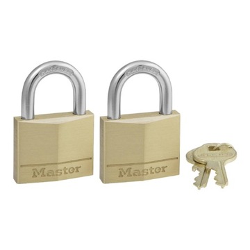 Zestaw 2x Kłódka 40mm - na jeden klucz MasterLock
