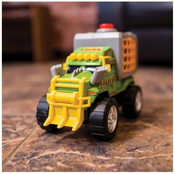 Jeep Teamsterz Monster ДИНОЗАВР ТРАНСПОРТ КОНВОЙ Свет Звук