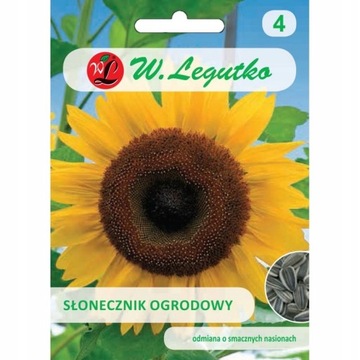 SŁONECZNIK OGRODOWY JADALNY NASIONA LEGUTKO 20g