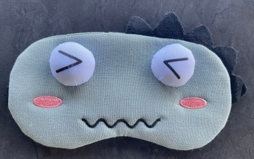 ГЛАЗА РЕЛАКСАЦИЯ МАСКА ДЛЯ СПЯ МОНСТРЫ СУЩЕСТВО ЧЕРВЬ ДРАКОН СТАРИК