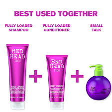 Zestaw Tigi bed head szampon 250ml + odrzywka 200ml + small talk 240ml