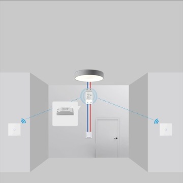 Sonoff 3-канальный выключатель света RF 433 МГц с дистанционным управлением