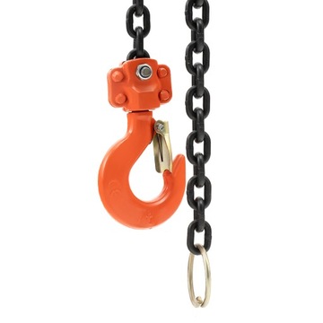 ЛЕБЕДКА КРЮК ЦЕПНАЯ ЛЕБЕДКА ПОДЪЕМ ДВИГАТЕЛЯ 750 кг 0,75 Т