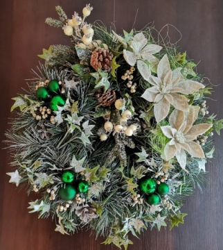 Рождественский венок рождественский венок 45 см