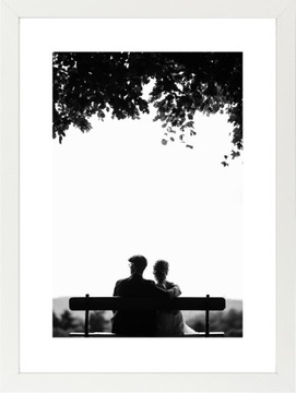 Ramka na zdjęcia foto ramki 10x15 drewniana
