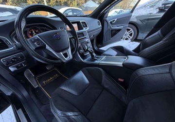 Volvo V60 I Kombi Facelifting 2.0 D4 DRIVE-E 190KM 2018 Volvo V60 R-Design D4 190KM skora BEZWYPADKOWY automat gwarancja, zdjęcie 18
