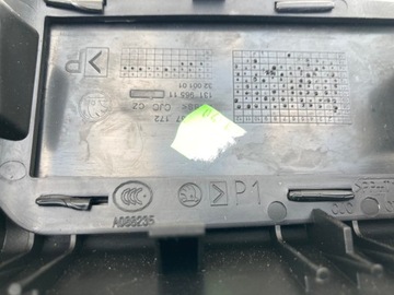 PANEL OKNO DRŽÁTKO DVEŘE PRAVÝ PŘEDNÍ SKODA SUPERB