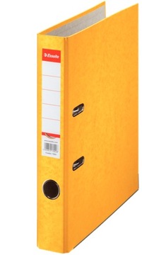 Segregator Esselte Rainbow A4 50 mm żółty 17923