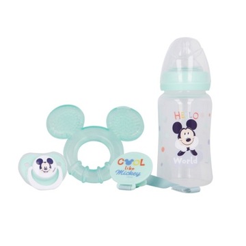 Mickey Mouse - Zestaw dla niemowlaka butelka za