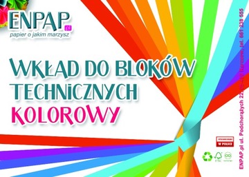BRYSTOL A2 170G MIX KOLORÓW 20 ARK