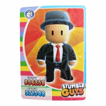 КОЛЛЕКЦИОННЫЕ КАРТОЧКИ STUMBLE GUYS — 288 карт КОРОБКА 36 ПАКЕТОВ