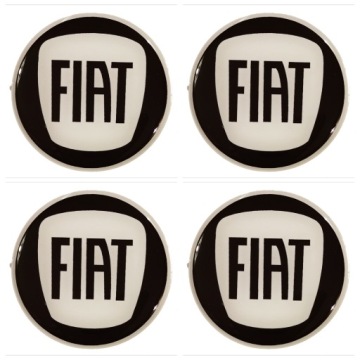 ЭМБЛЕМА ЛОГОТИП 3D Fiat 50 мм 4 шт.