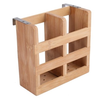 Сушилка для посуды складная, бамбук, 42х35х38 см.