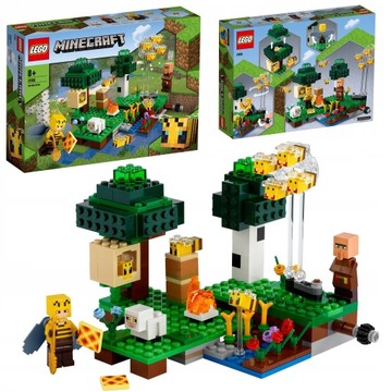 LEGO MINECRAFT 21165 PASIEKA KLOCKI PREZENT