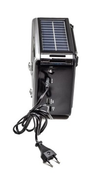 РЕТРО СОЛНЕЧНЫЙ РАДИО СОЛНЕЧНЫЙ СВЕТОДИОДНЫЙ ФОНАРИК USB ДИНАМИК