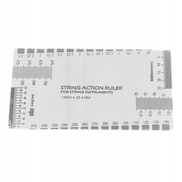 Измеритель действия струны Многофункциональная линейка для измерения высоты WF