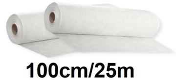 Flizelina budowlana włókno szklane 1 m 25 m spoiny PAPER-TECH 100CM/25M