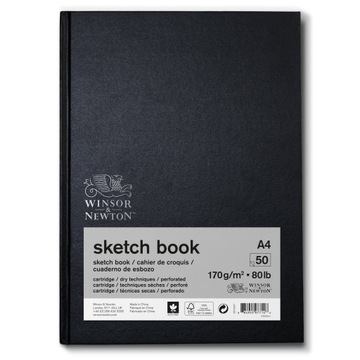 SZKICOWNIK A4 170G 50a Winsor&Newton