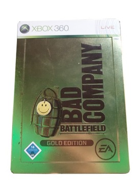 BATTLEFIELD BAD COMPANY X360 GOLD ED. STEELBOOK