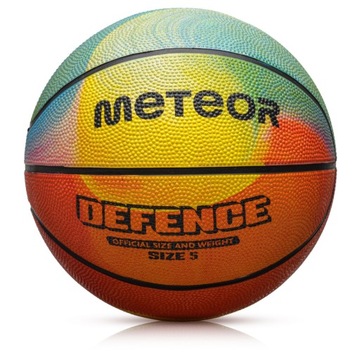 METEOR PIŁKA KOSZYKOWA DO KOSZA TRENING HALA NA ZEWNĄTRZ DEFENCE R. 5