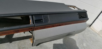 ПРИБОРНАЯ ПАНЕЛЬ, КОНСОЛЬ, MERCEDES W124, СЕРЫЙ